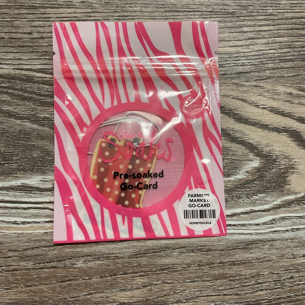 Pink Zebra Soy Melting Waxes and Pre-Soaked Honeysuckle Go-Card NWT - Picture 9 of 12